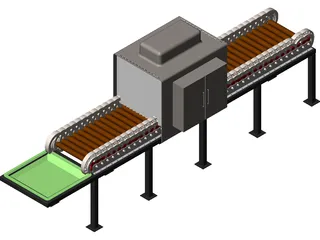 Conveyor 3D Model preview