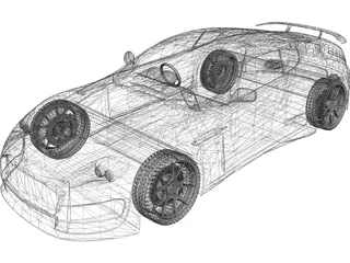 Aston Martin DB9 [Tuned] 3D Model preview