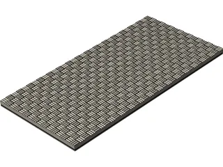 Foam Acoustic Panel 3D Model preview