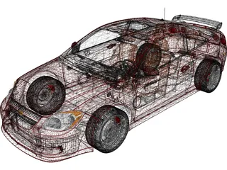 Chevrolet Cobalt SS 3D Model preview