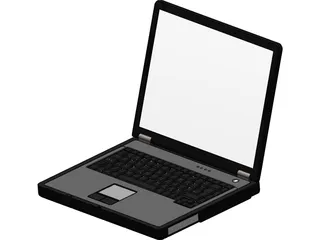 Laptop 3D Model preview