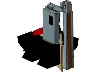 Coin Acceptor 3D Model preview