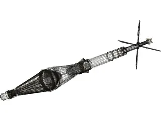 RPG7 3D Model preview