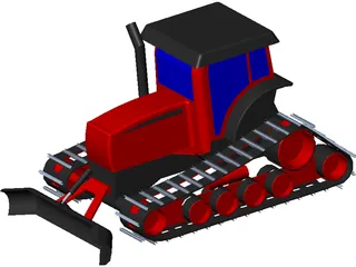 Gilbert Snowgroomer 3D Model preview