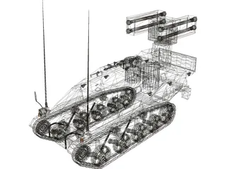 Weisel Ozelot 3D Model preview