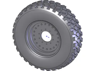 Tire 3D Model preview