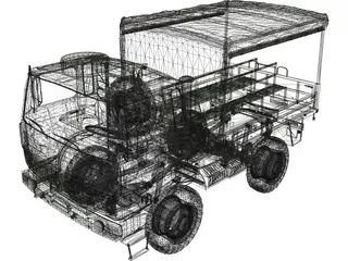Renault TRM 2000 3D Model preview