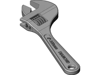 Wrench 3D Model preview