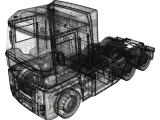 Renault Magnum 480 3D Model preview