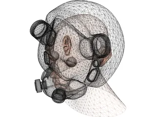 Helmet 3D Model preview
