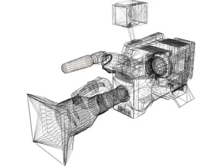 Camera 3D Model preview