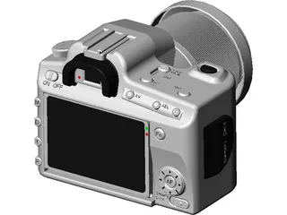 Sony Alpha 300 Camera 3D Model preview