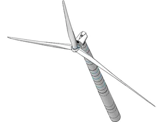 Windmill 3D Model preview