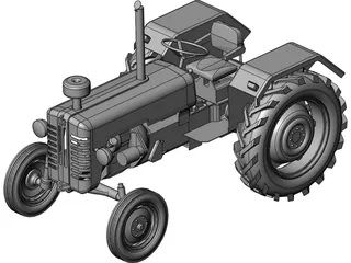 Mc Cormik D326 Tractor 3D Model preview