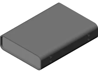 Takachi UC Universal Aluminium Extrusion Case 3D Model preview