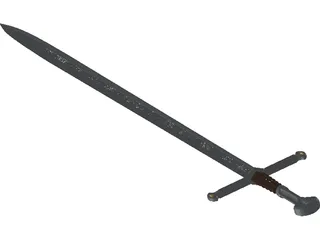 Anduril 3D Model preview