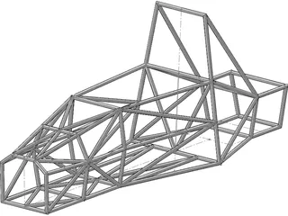 FSAE Frame 3D Model preview