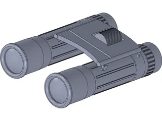 Binoculars Mini 3D Model preview