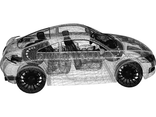 Audi TT 3D Model preview