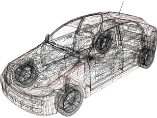 Chevrolet Lacetti (2010) 3D Model preview