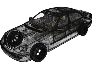Mercedes-Benz S-Class 3D Model preview