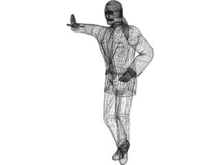 Man 3D Model preview