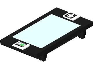 Cash Basis Pay Desk 3D Model preview