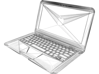 Apple MacBook Air 3D Model preview