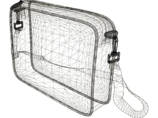 Shoulder Bag 3D Model preview