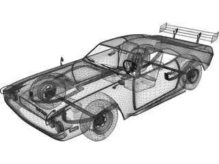 Dodge Charger 3D Model preview