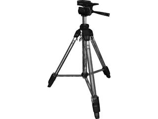 Tripod Light Camera 3D Model preview