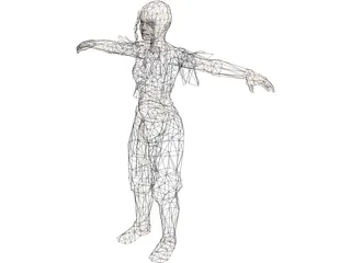 Zombie 3D Model preview