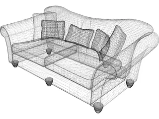 Sofa 3D Model preview
