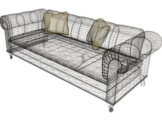 Sofa 3D Model preview
