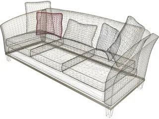 Sofa 3D Model preview