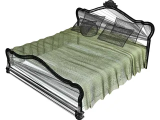 Bed 3D Model preview