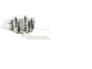 Star Wars Meditation Room 3D Model preview