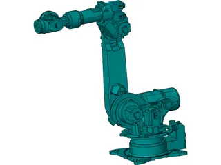 Yaskawa Motoman ES280D Robot 3D Model preview