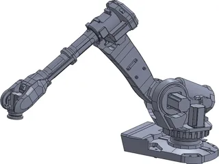 ABB IRB6650 Robot 3D Model preview