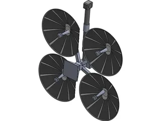 Antenna High Gain 3D Model preview