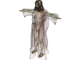Jesus Christ 3D Model preview
