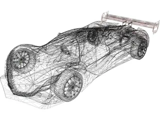 Mazda Furai 3D Model preview