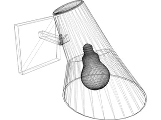 Ceiling Lamp 3D Model preview