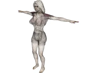 Woman 3D Model preview