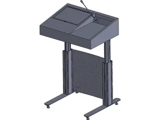 Talerstol 3D Model preview