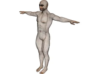 Man 3D Model preview