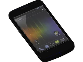 Galaxy Nexus Mobile Phone 3D Model preview