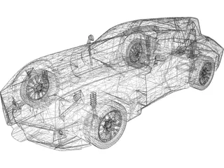 Spada Vetture Sport 3D Model preview