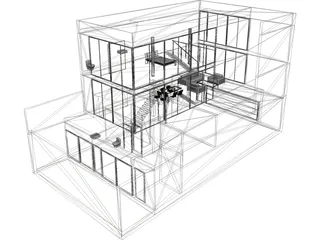 House 3D Model preview