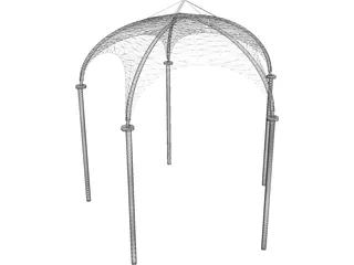 Tent 3D Model preview